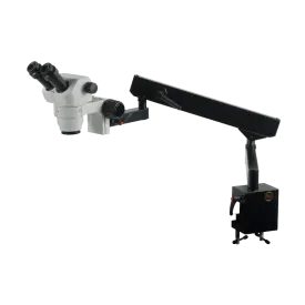 Accu-Scope 3078 Binocular Zoom Stereo Microscope on Flex Arm Stand