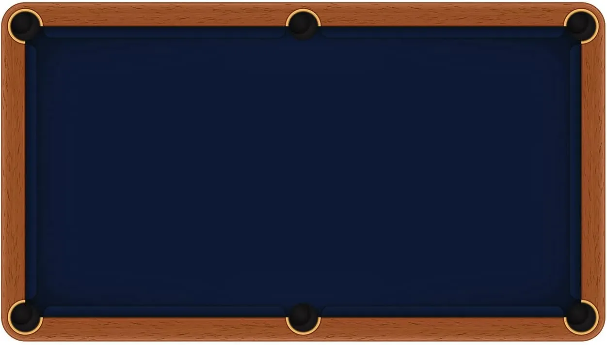 Accuplay 20 oz Pre Cut Pool Table Felt - Choose for 7, 8 or 9 Foot Table. English Green, Spurce Green, Blue, Navy, Red, Burgundy, Gray, Tan, or Black