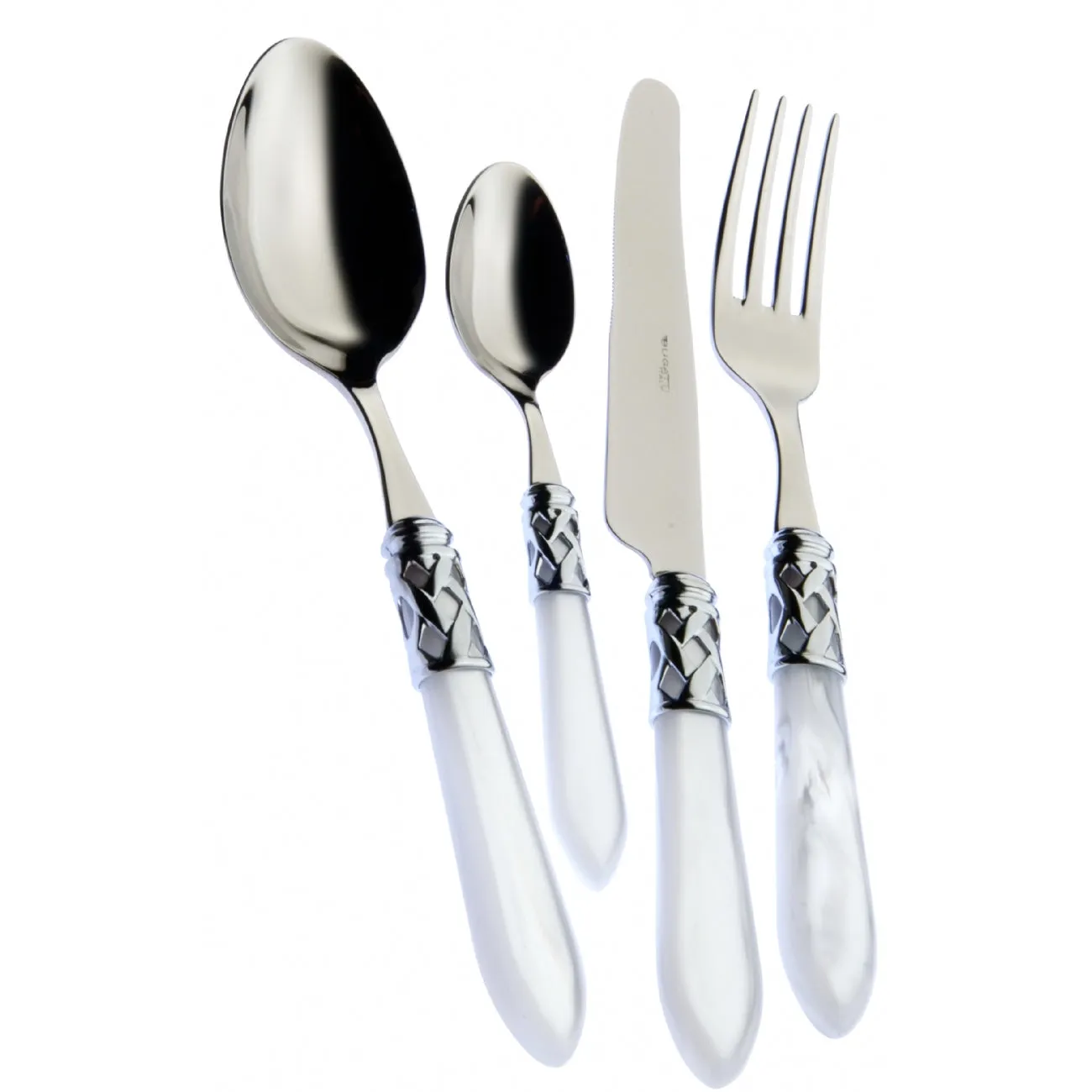 ALADDIN CHROME RING CUTLERY SET 24