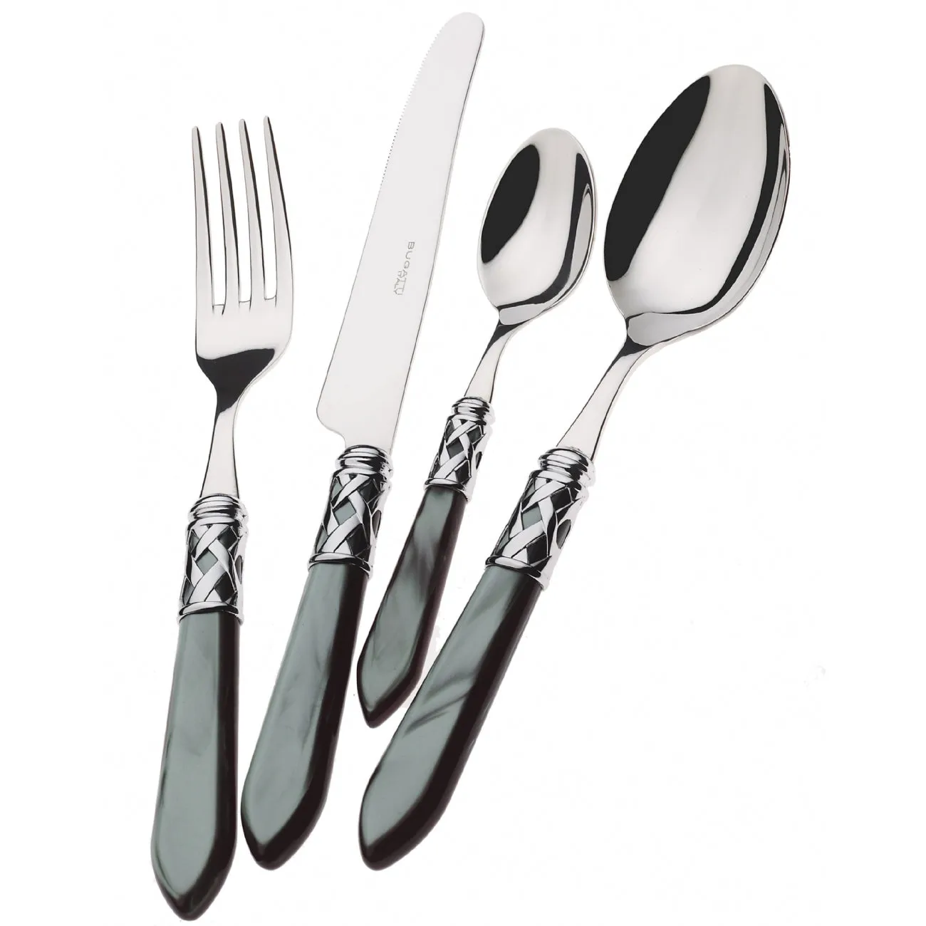 ALADDIN CHROME RING CUTLERY SET 24