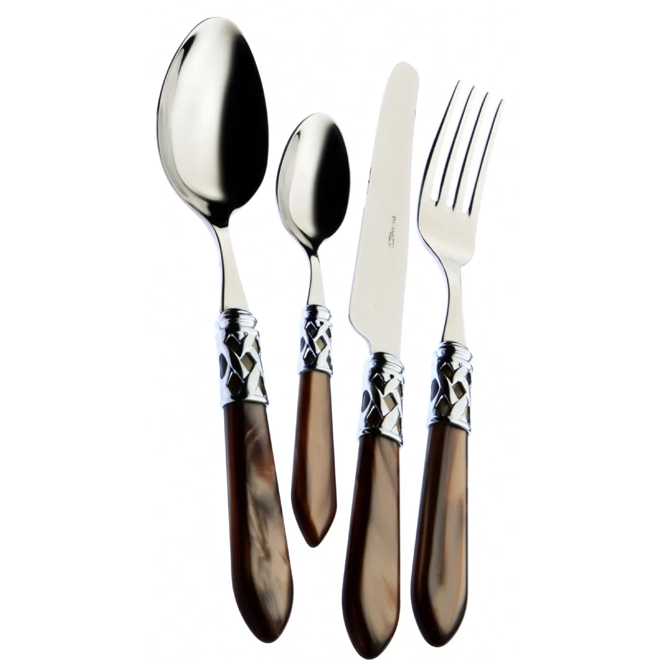 ALADDIN CHROME RING CUTLERY SET 24