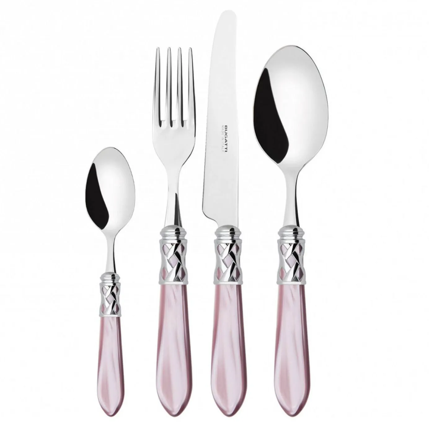ALADDIN CHROME RING CUTLERY SET 24