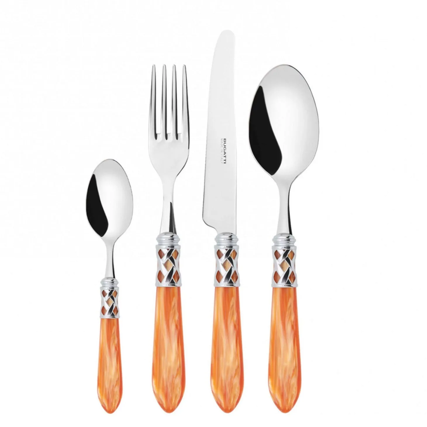 ALADDIN CHROME RING CUTLERY SET 24