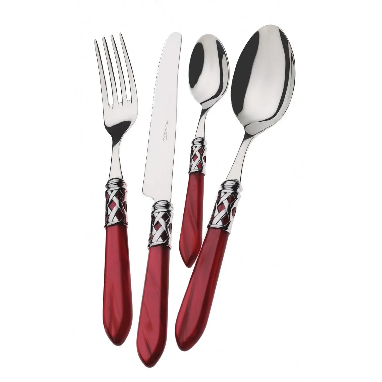 ALADDIN CHROME RING CUTLERY SET 24
