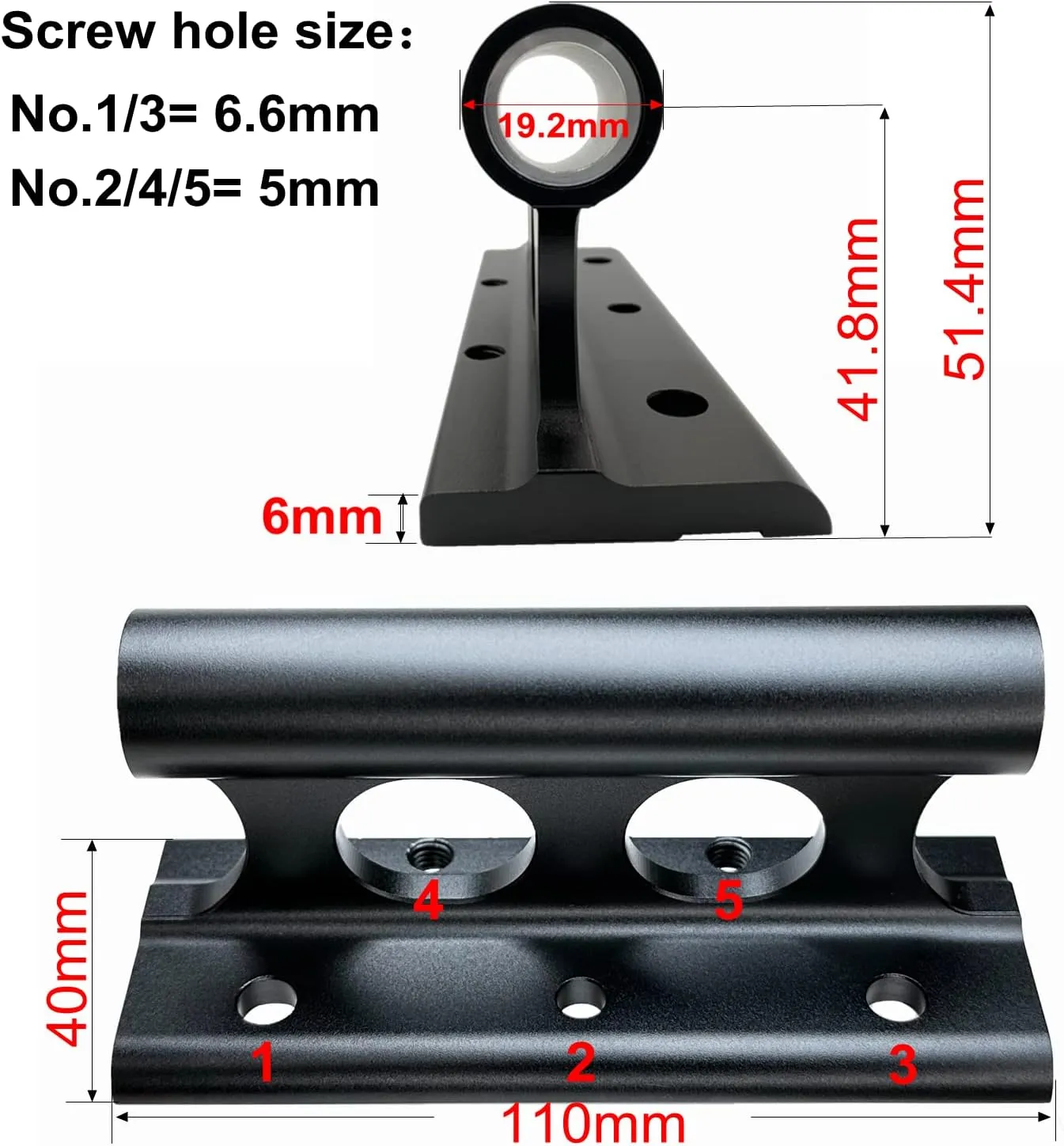 Bike Fork Mount Block for Car Rack Cross Bar Truck Bed Storage 9x100mm 15x110mm 15x100mm 12x100mm 15x150mm