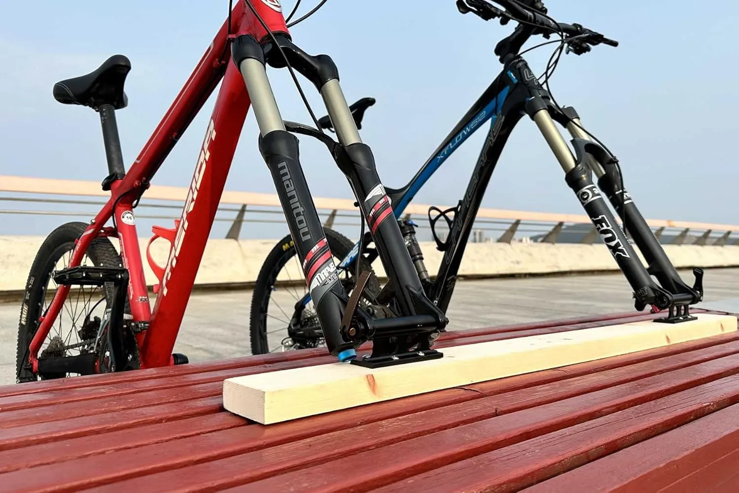 Bike Fork Mount Block for Car Rack Cross Bar Truck Bed Storage 9x100mm 15x110mm 15x100mm 12x100mm 15x150mm