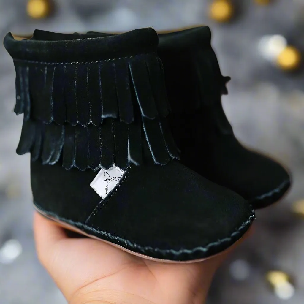 Black Cozy Boot