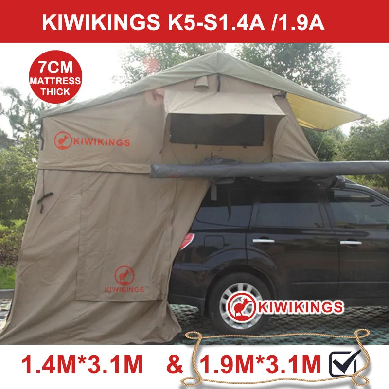 (BLACK FRIDAY)KIWIKINGS(TENT ANNEX) CLASSIC ROOF TOP TENT SOFT TOP ROOF TENT