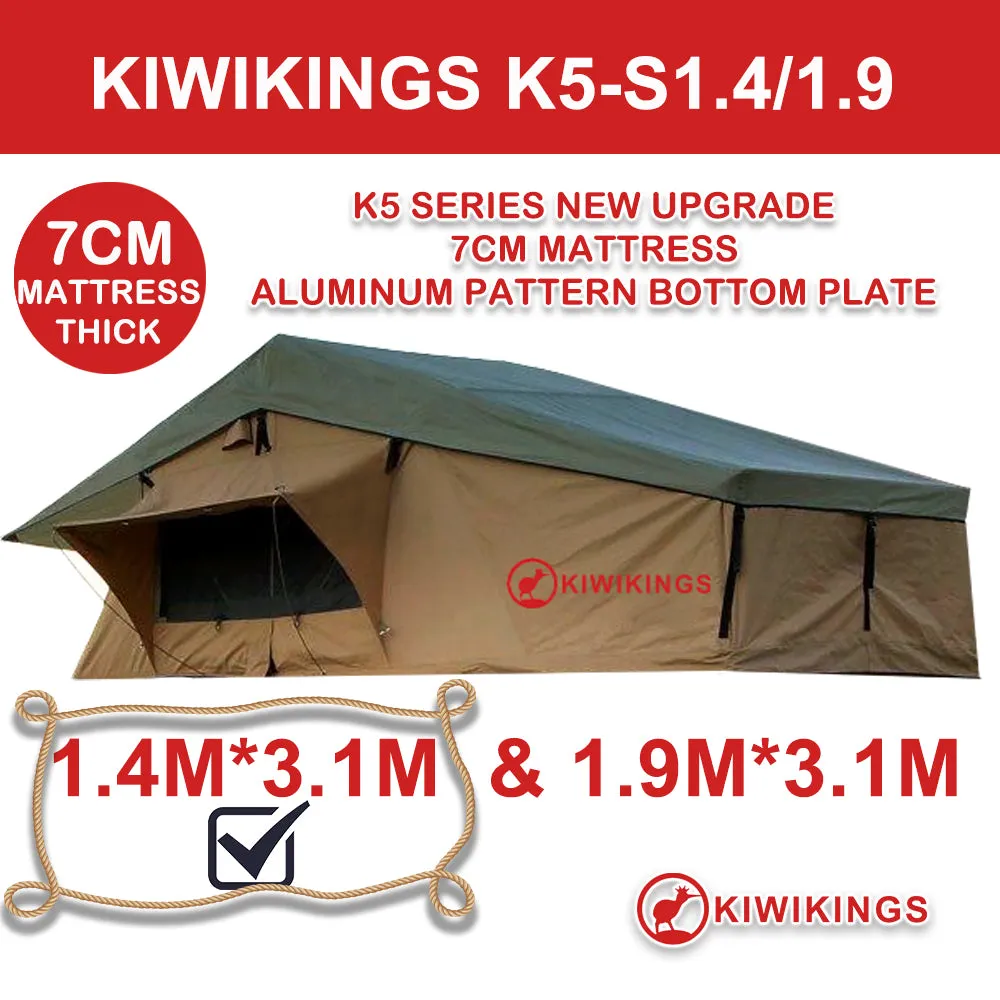 (BLACK FRIDAY)KIWIKINGS(TENT ANNEX) CLASSIC ROOF TOP TENT SOFT TOP ROOF TENT