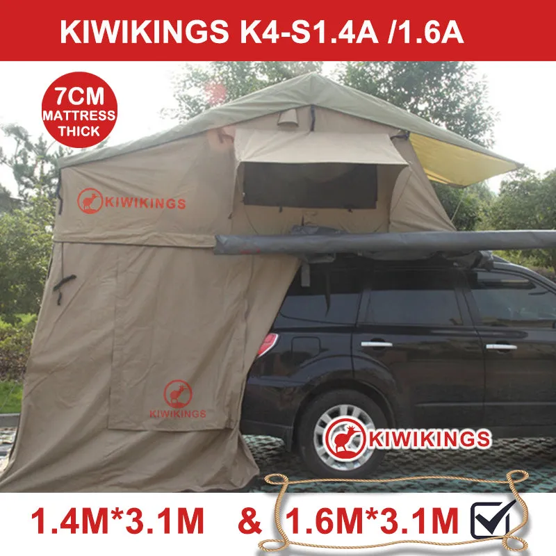 (BLACK FRIDAY)KIWIKINGS(TENT ANNEX) CLASSIC ROOF TOP TENT SOFT TOP ROOF TENT