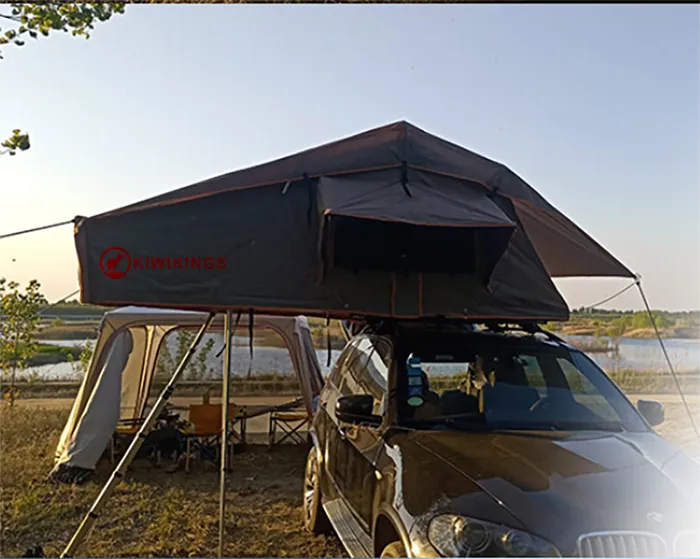 (BLACK FRIDAY)KIWIKINGS(TENT ANNEX) CLASSIC ROOF TOP TENT SOFT TOP ROOF TENT