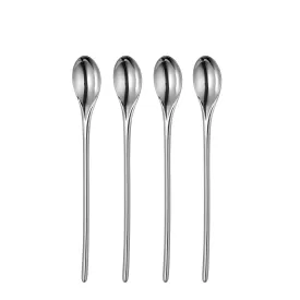 Bud Bright Long Handled Spoon, Set of 4