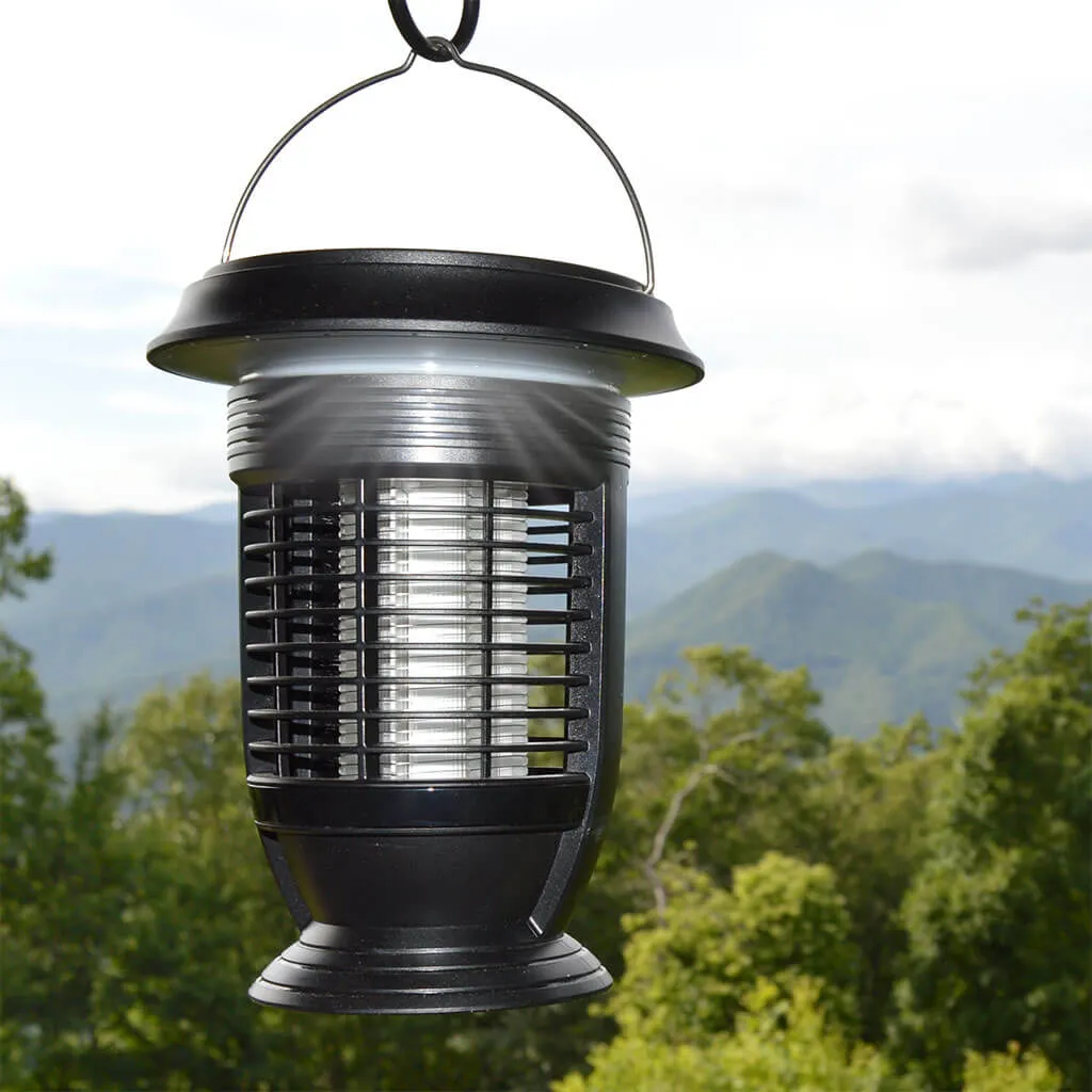 BugOUT 2-in-1 Solar Lantern & Bug Zapper