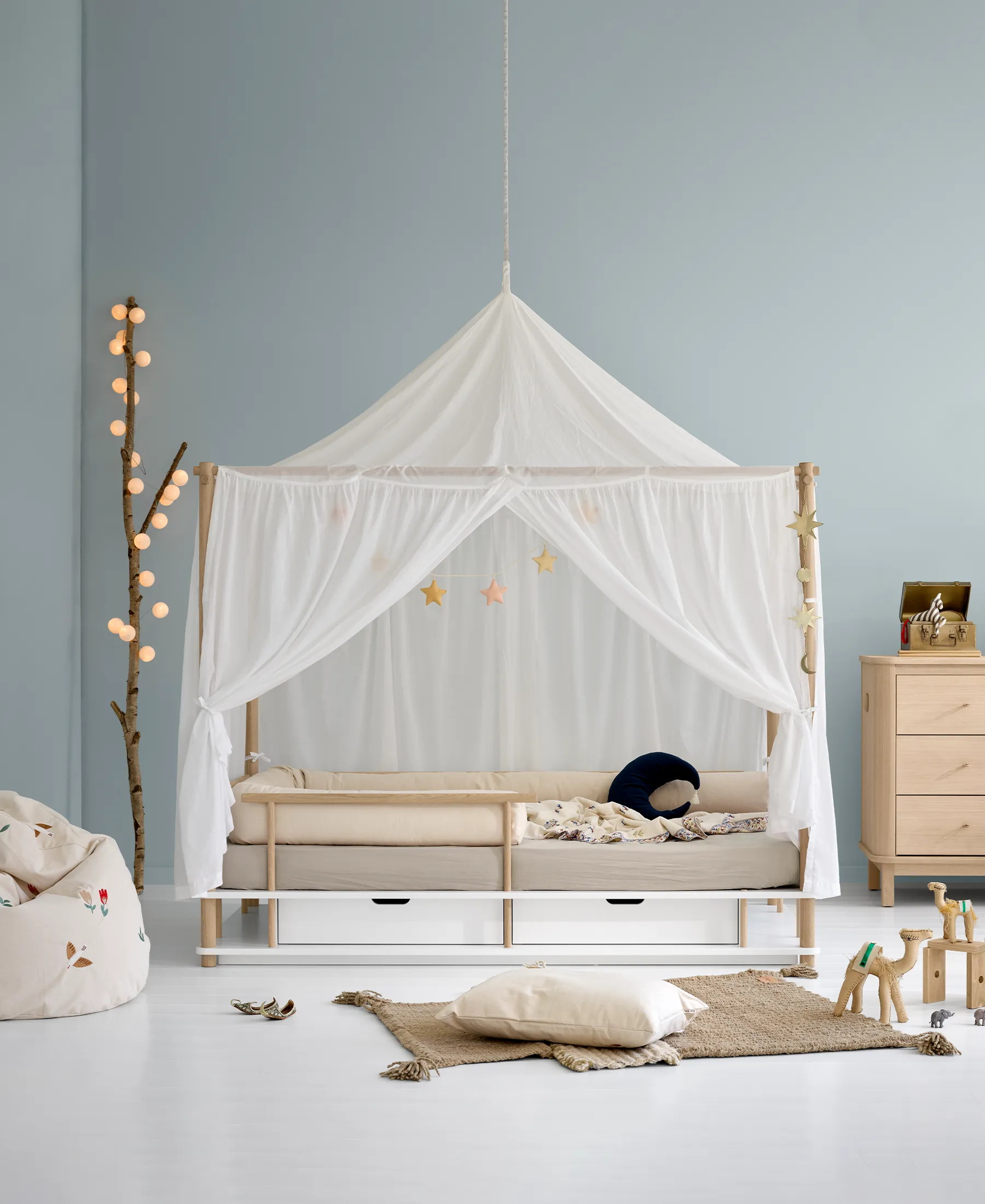 Camp bed snake, undyed