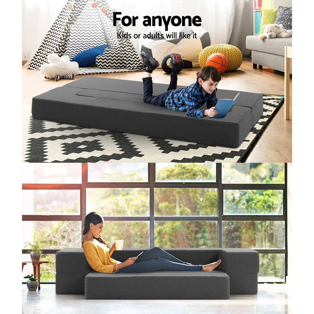 Convertible Foam Sofa Bed Chair, Anti-Wearing, Folding - Giselle Bedding