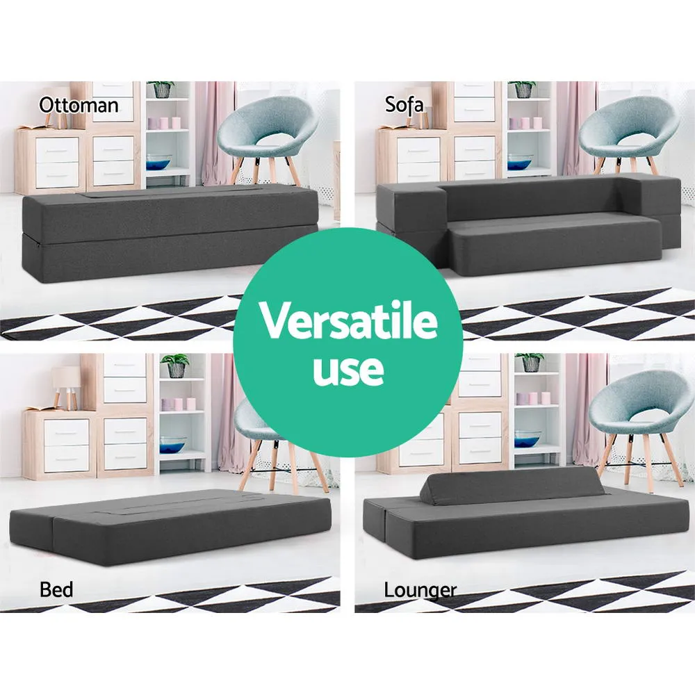 Convertible Foam Sofa Bed Chair, Anti-Wearing, Folding - Giselle Bedding