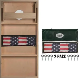 Cornhole Bag Caddy (Double-Pack) | Corn Hole Bag Storage | Accessories for Cornhole Boards