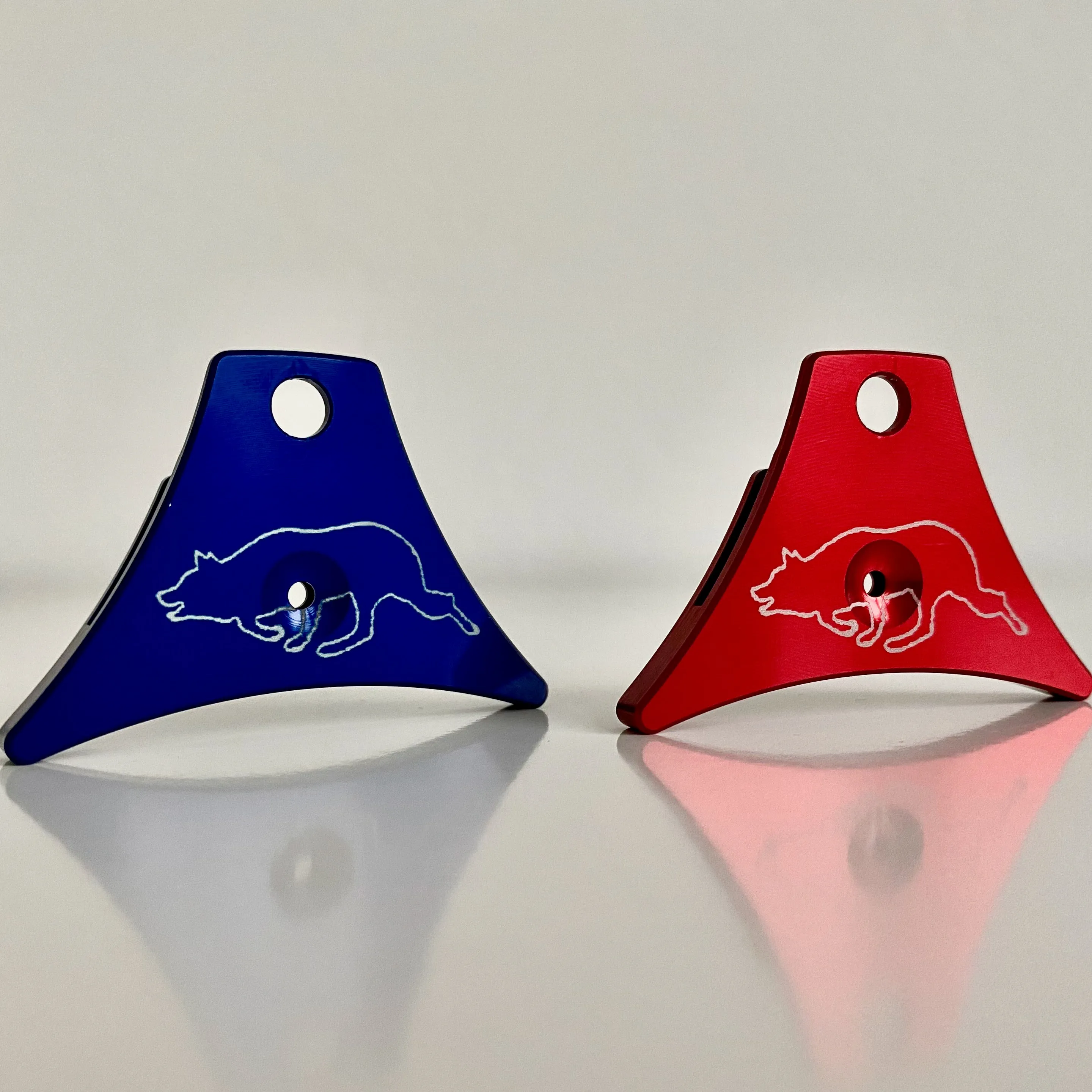 Decorated Logan A1 Aluminium Whistle