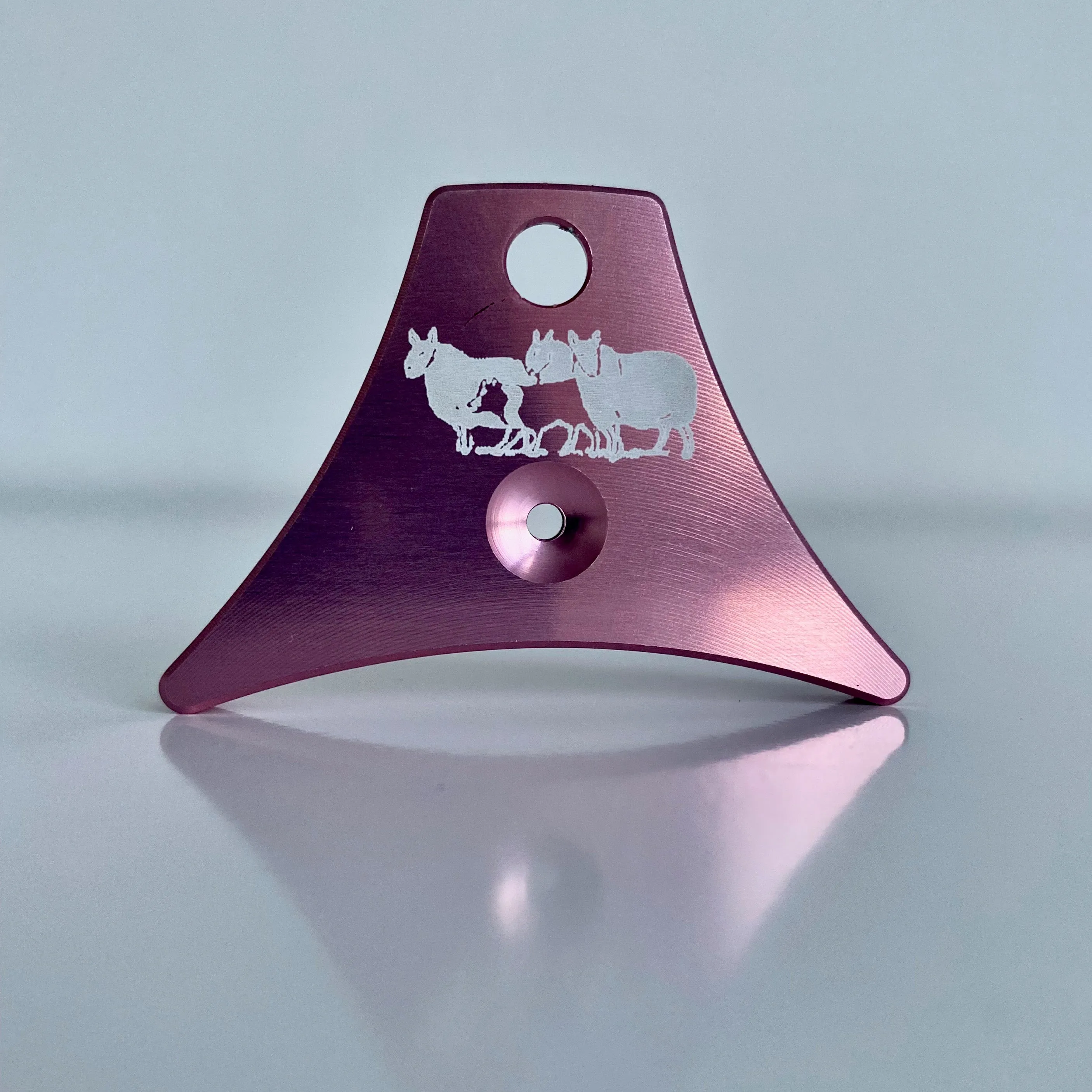 Decorated Logan A1 Aluminium Whistle