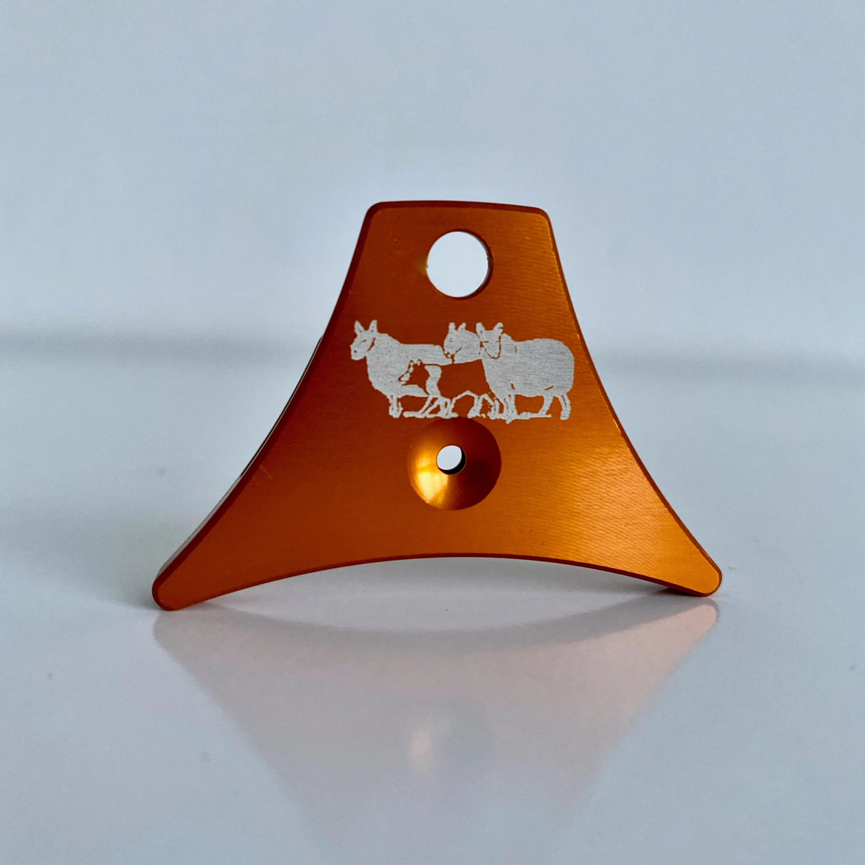 Decorated Logan A1 Aluminium Whistle