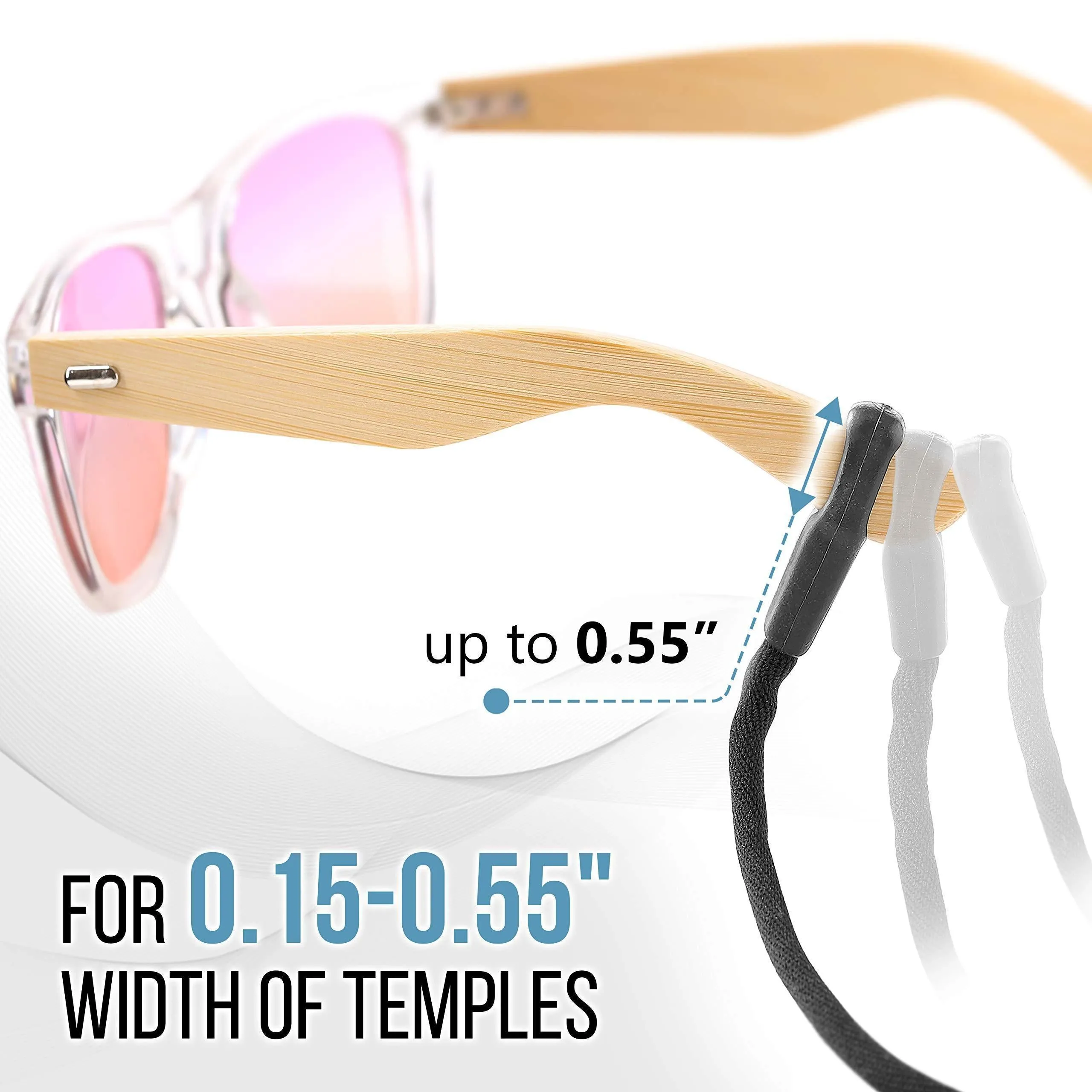 Eyeglasses String Holder Strap Glasses Chains for Women Man 4 Pack 27 inch Long