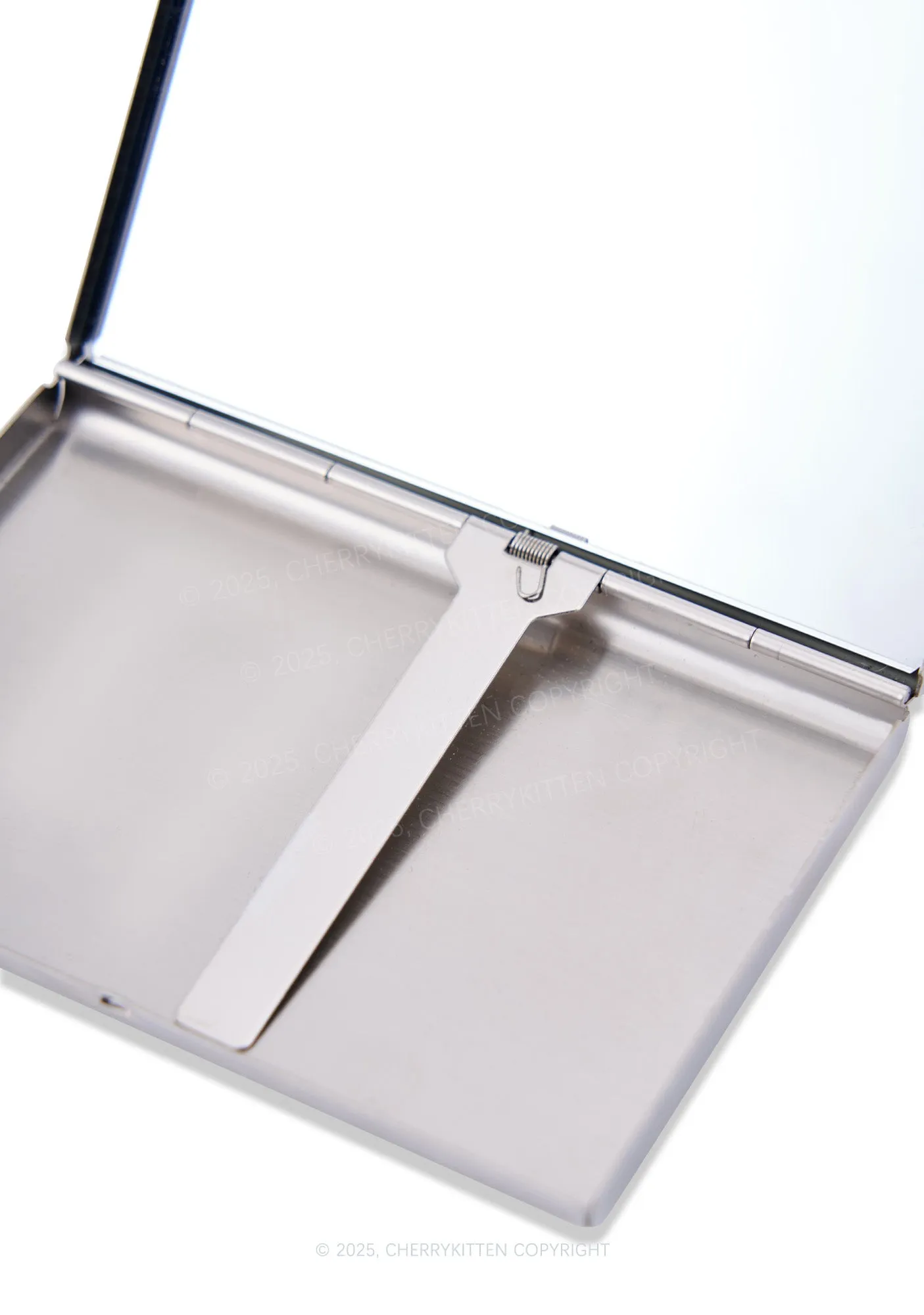 Forced To Joust Y2K Mirror Cigarette Case Cherrykitten