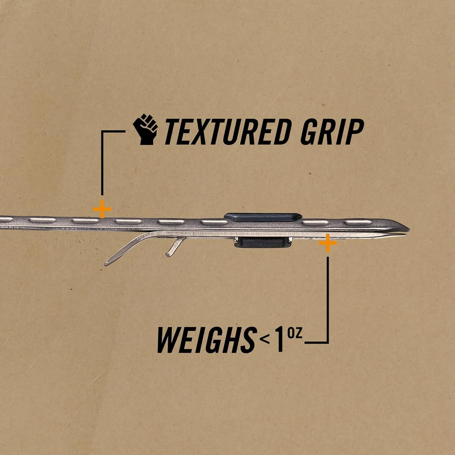 Gerber Gear Devour Multi-Fork - Camp Eating Tool and Multi-Tool - EDC Gear and Equipment - Titanium