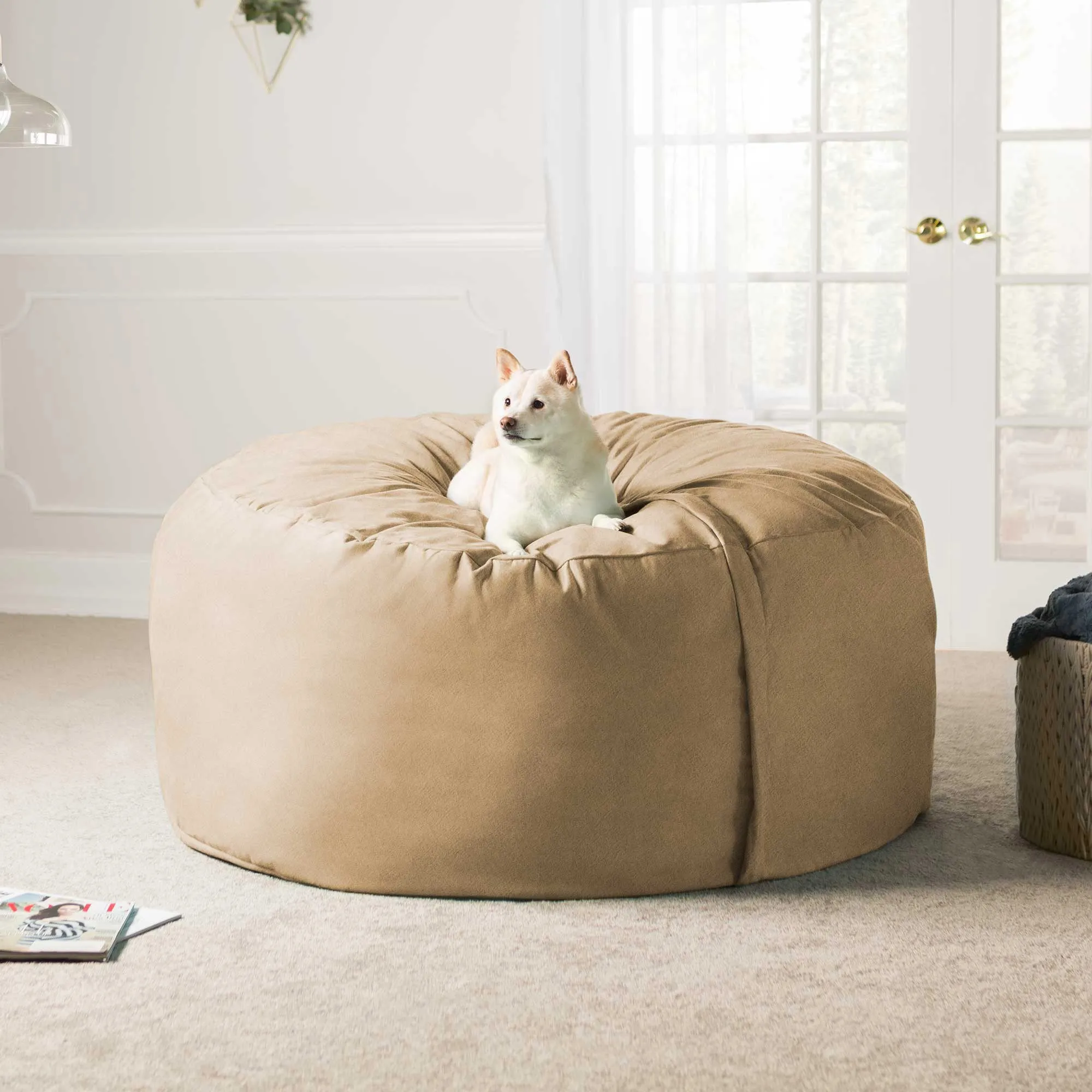 Jaxx Saxx 5' Removable Cover Round Bean Bag