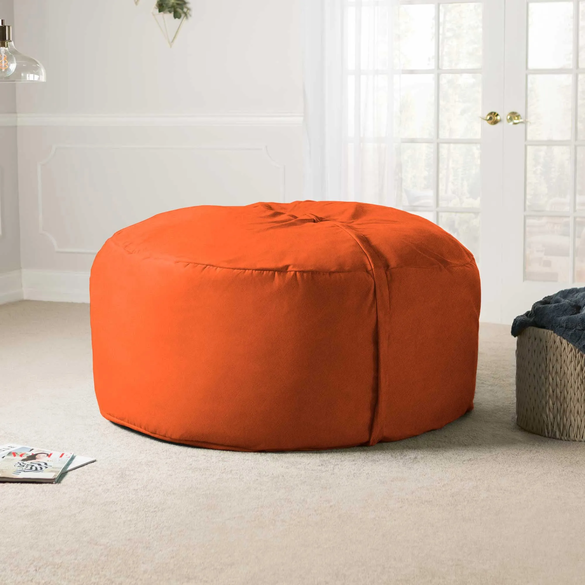 Jaxx Saxx 5' Removable Cover Round Bean Bag