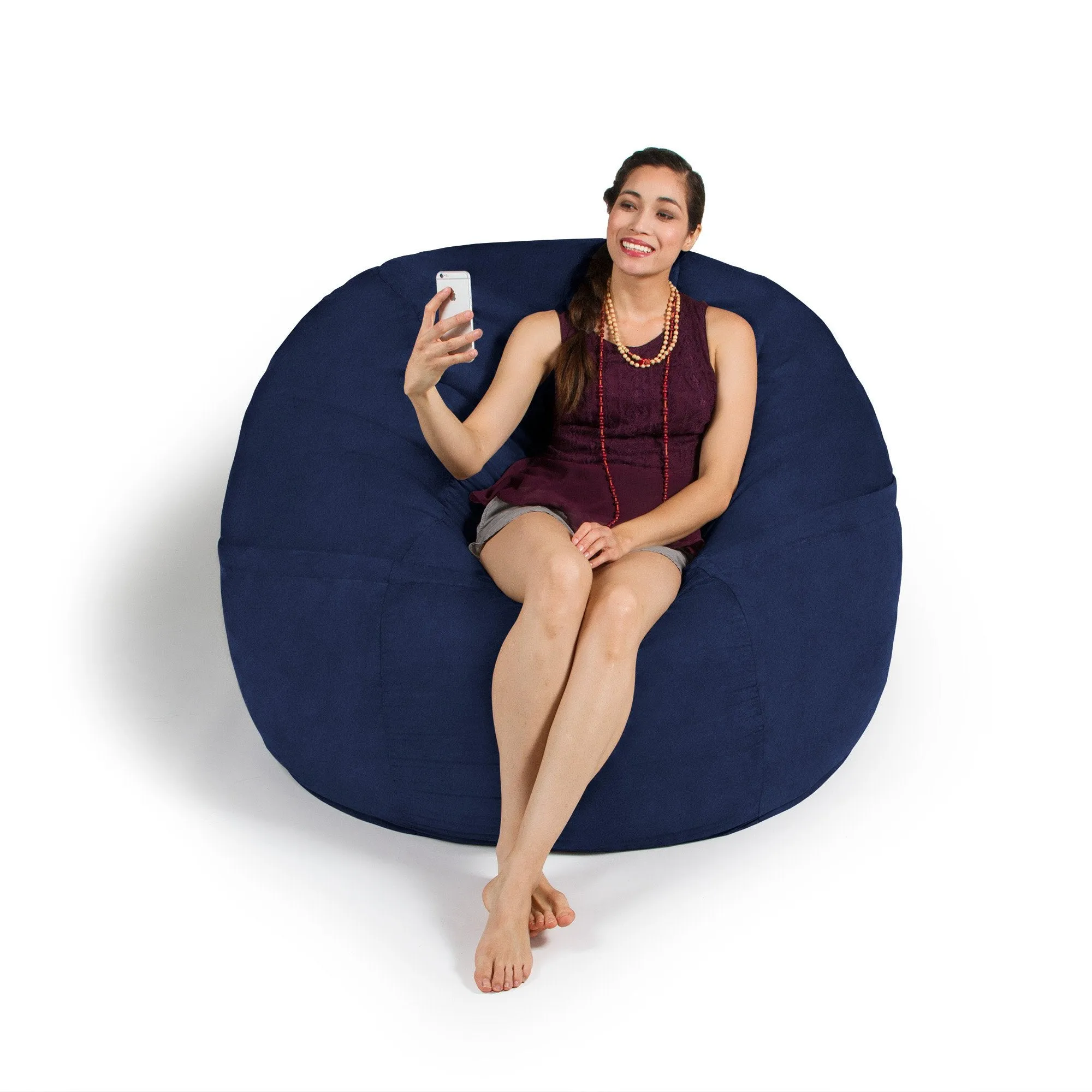 Jaxx Saxx 5' Removable Cover Round Bean Bag