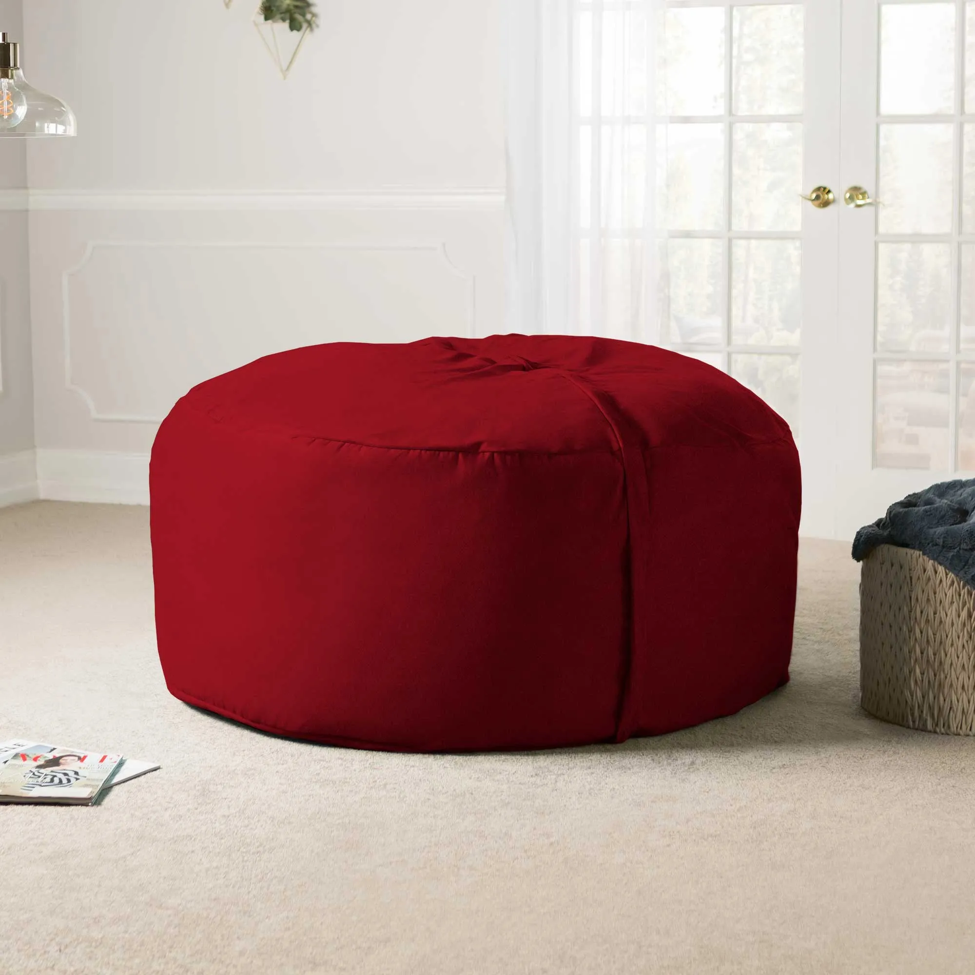 Jaxx Saxx 5' Removable Cover Round Bean Bag