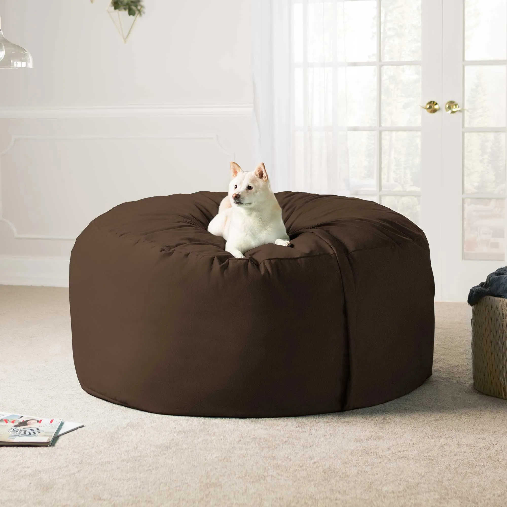 Jaxx Saxx 5' Removable Cover Round Bean Bag
