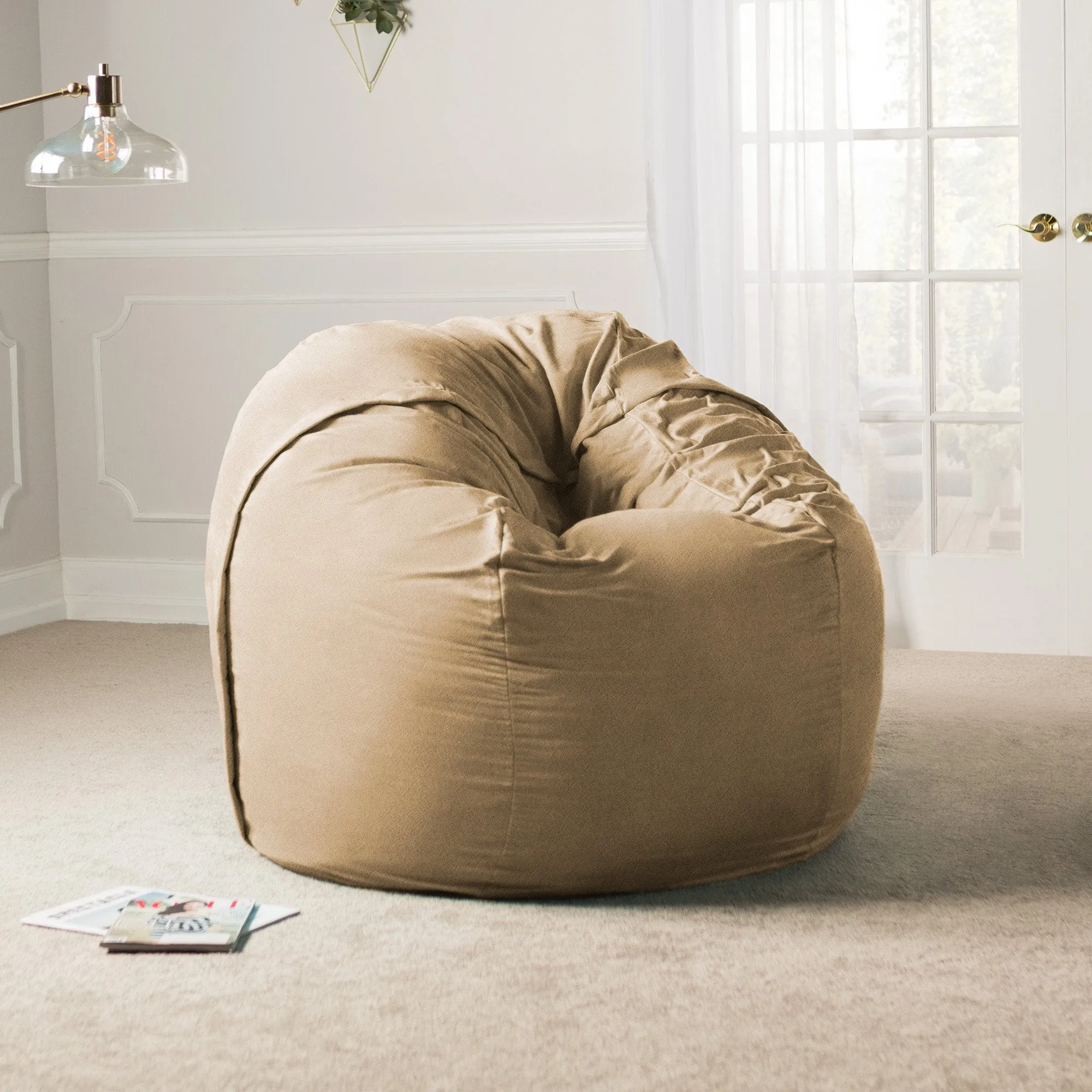 Jaxx Saxx 5' Removable Cover Round Bean Bag