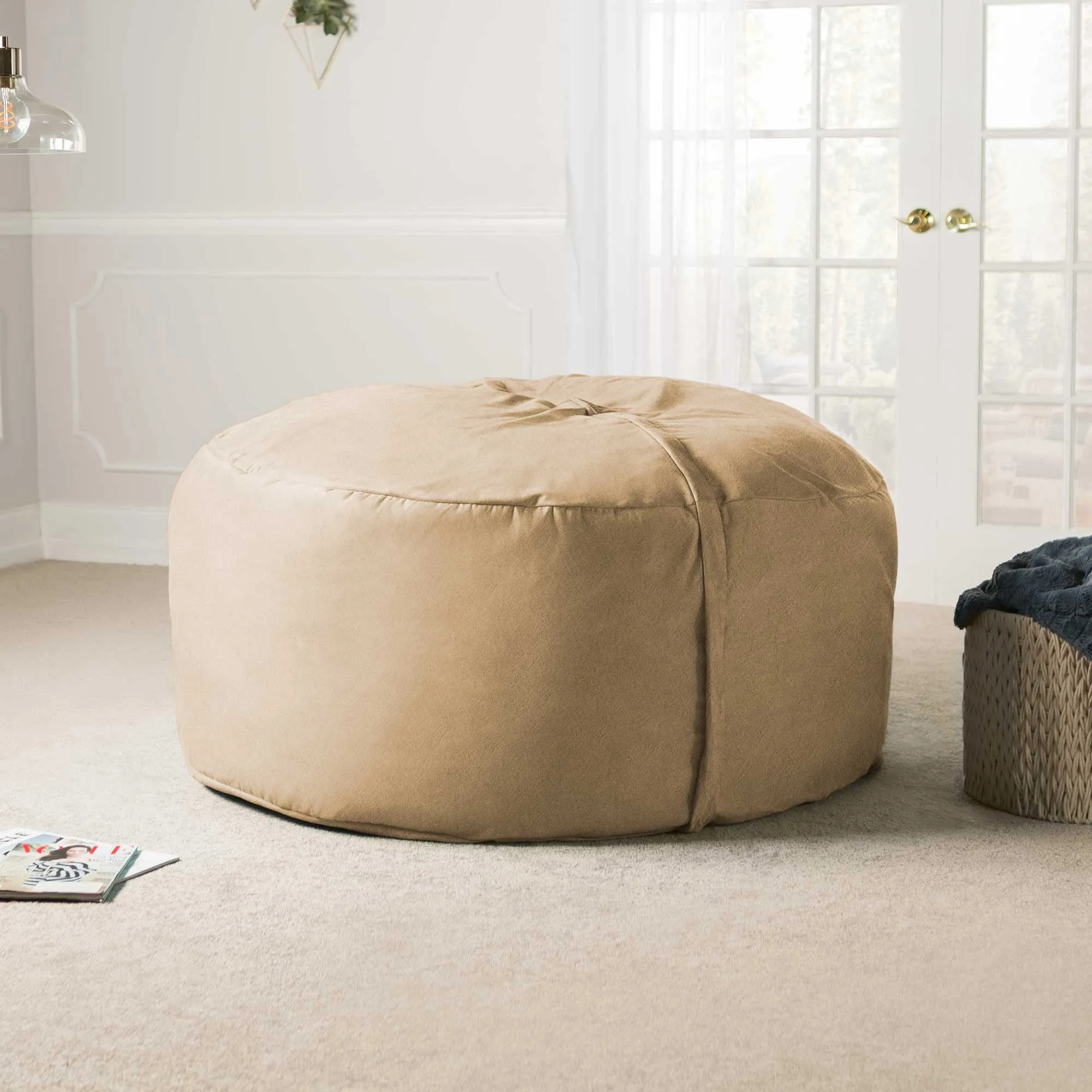 Jaxx Saxx 5' Removable Cover Round Bean Bag