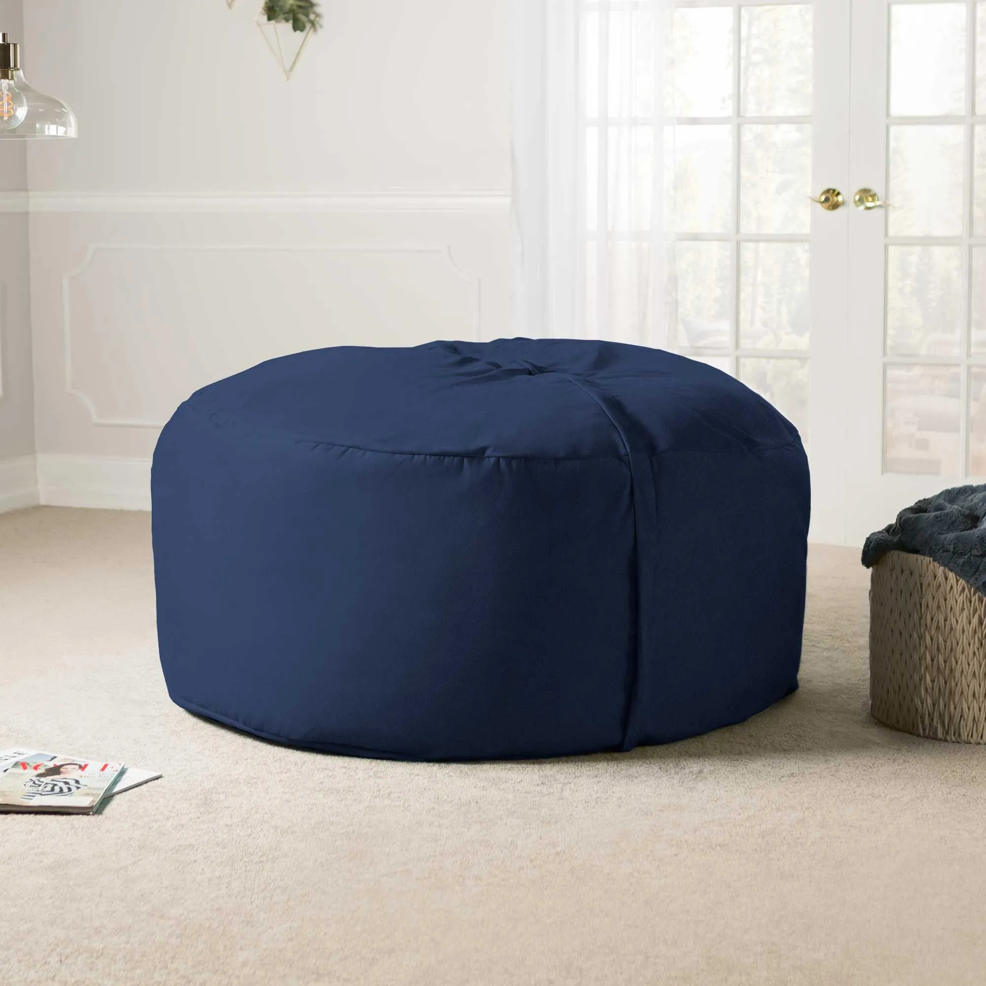 Jaxx Saxx 5' Removable Cover Round Bean Bag