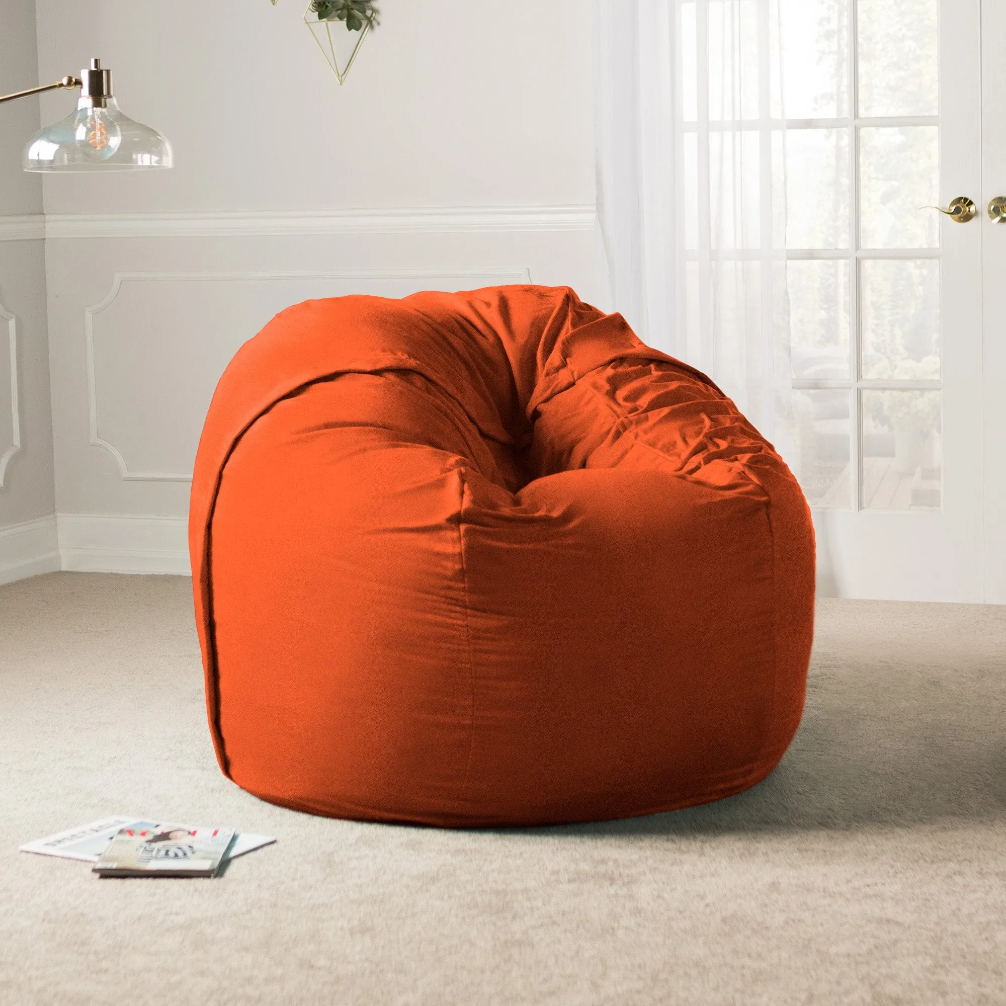 Jaxx Saxx 5' Removable Cover Round Bean Bag