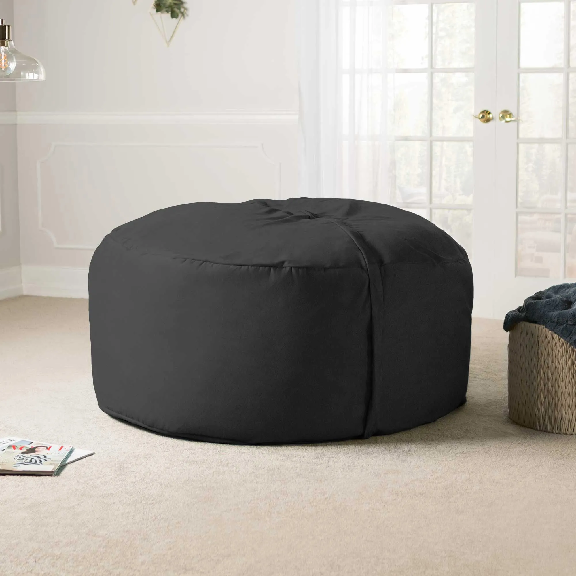 Jaxx Saxx 5' Removable Cover Round Bean Bag