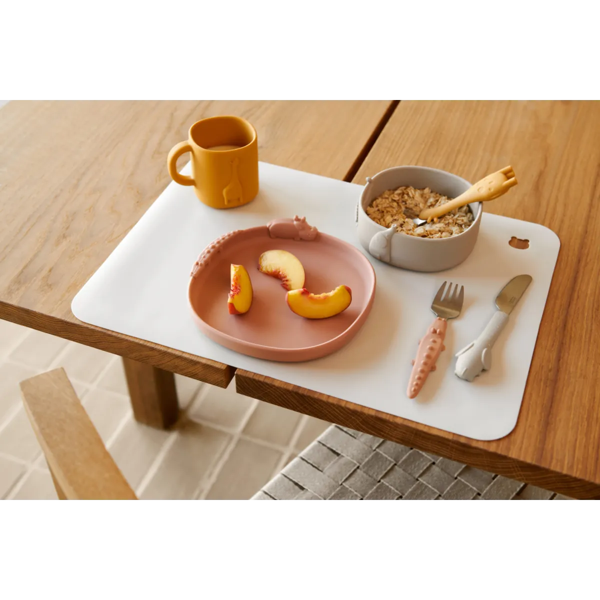 Liewood Tove All Together Cutlery Set | Tuscany rose mix