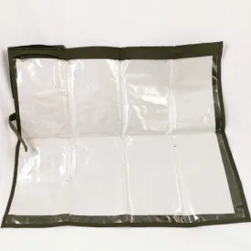 Map Case. Large Size. 'New'. Black.