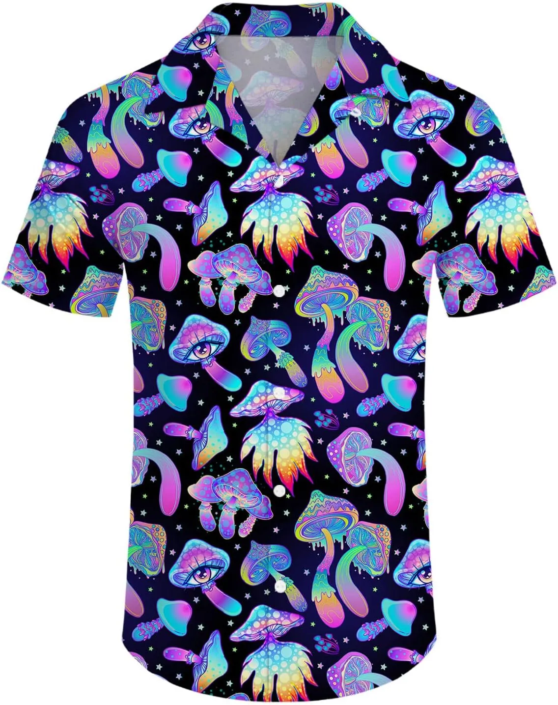 Men's 80s Shirt and Shorts Set 80s 90s outfit 90s Shirt Suits with Bucket Hats