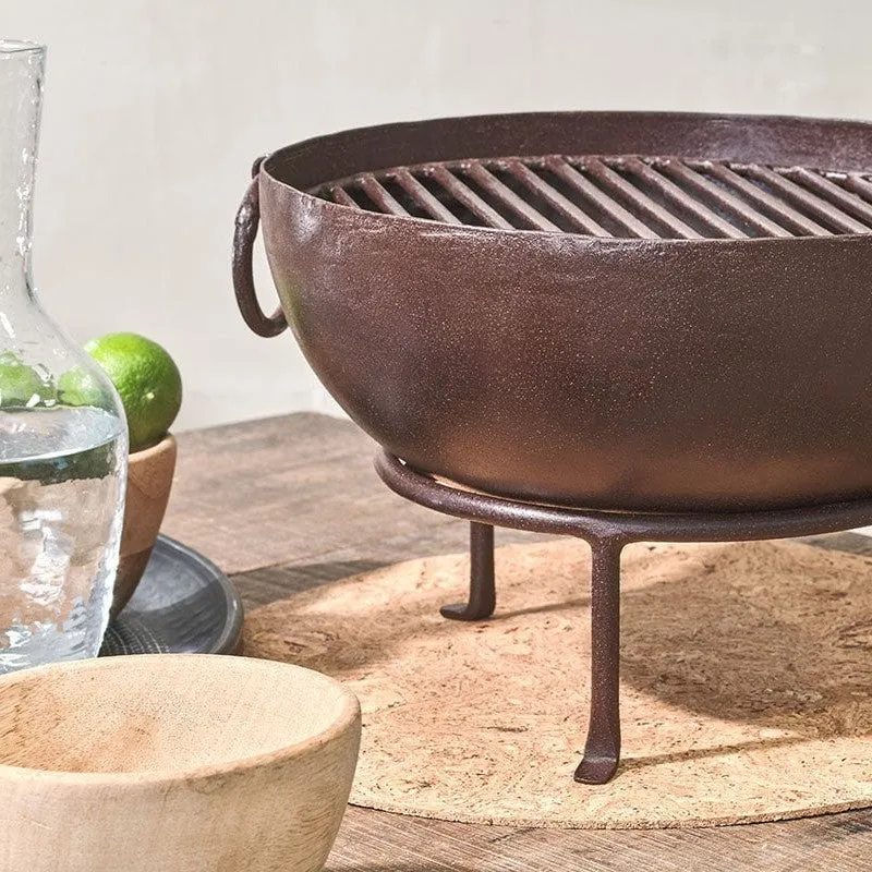 Mini Iron Kadai Fire Bowl