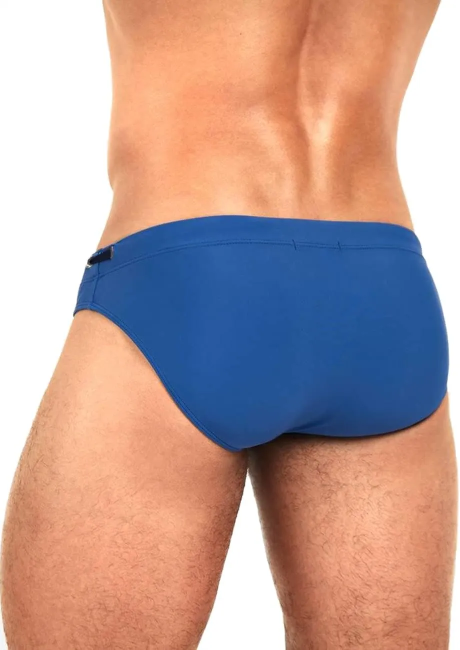 MIZOK Men's Swimwear Bikini Swimming Briefs Drawstring Swimsuits Board Surf Shorts Trunks