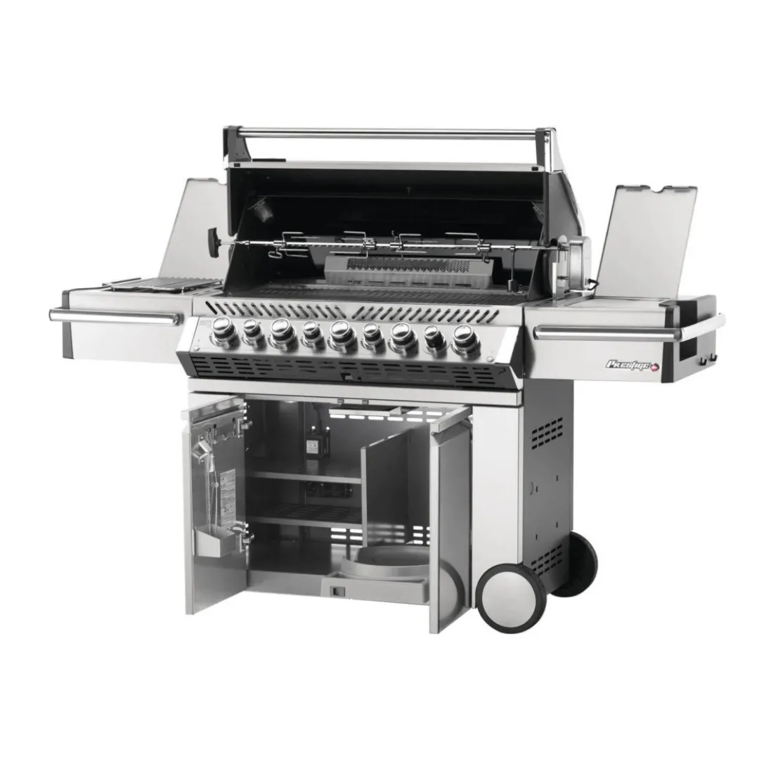 Napolean Prestige Pro 665 Gas Grill with Rear & Side Infrared Burner