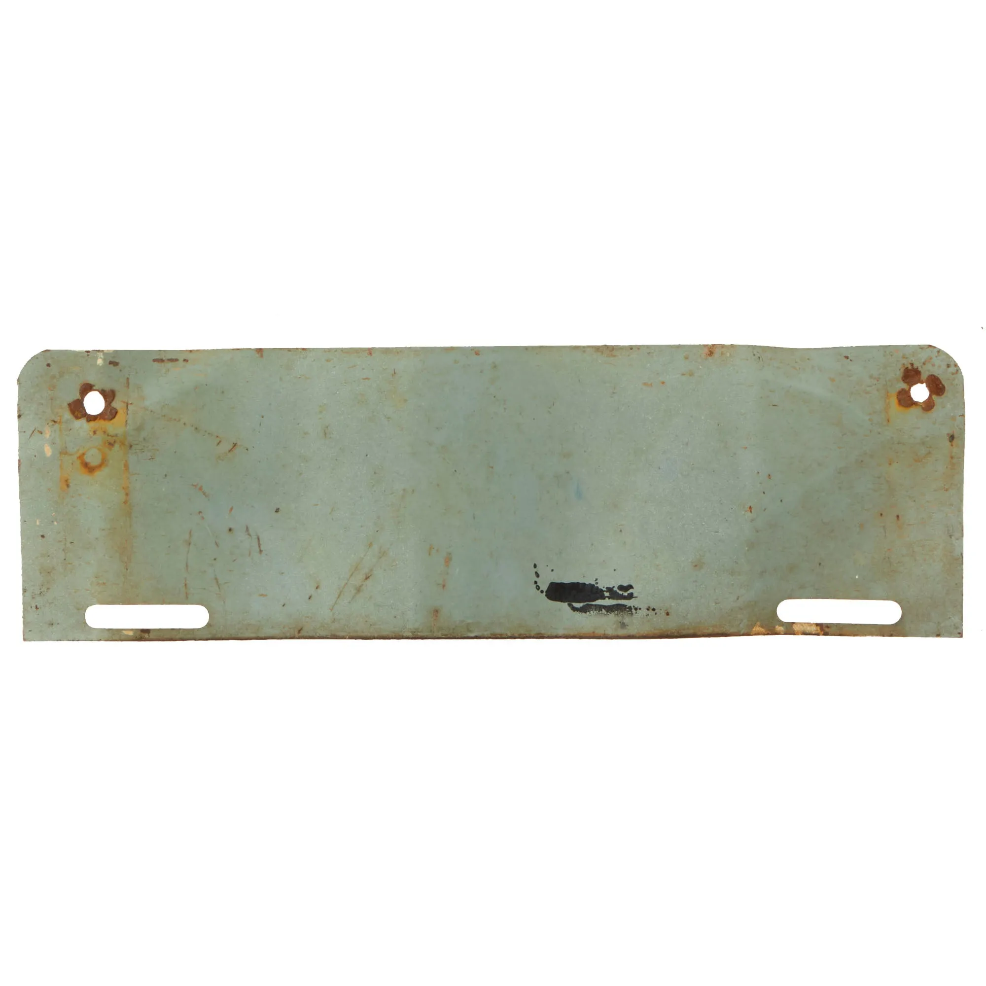 Original U.S. WWII Camp Gordon Georgia License Plate - 3rd Army
