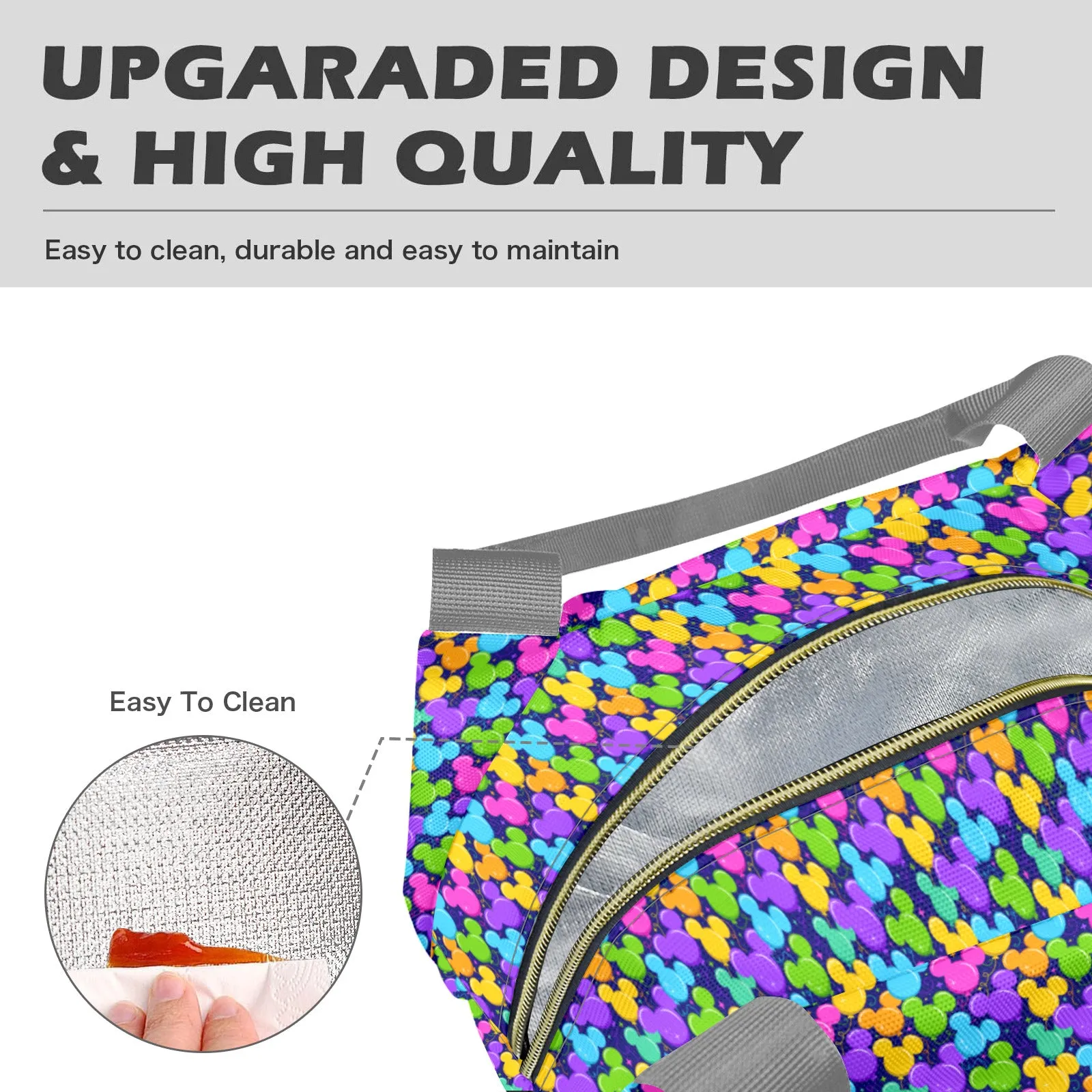 Park Balloons Portable Lunch Bag