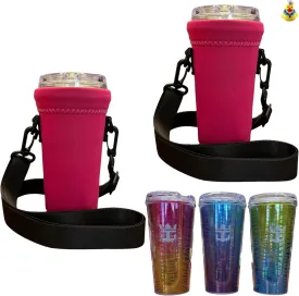 Royal Caribbean Cruise Essentials 2024 - 2-Pack Cup Sling (Pink)