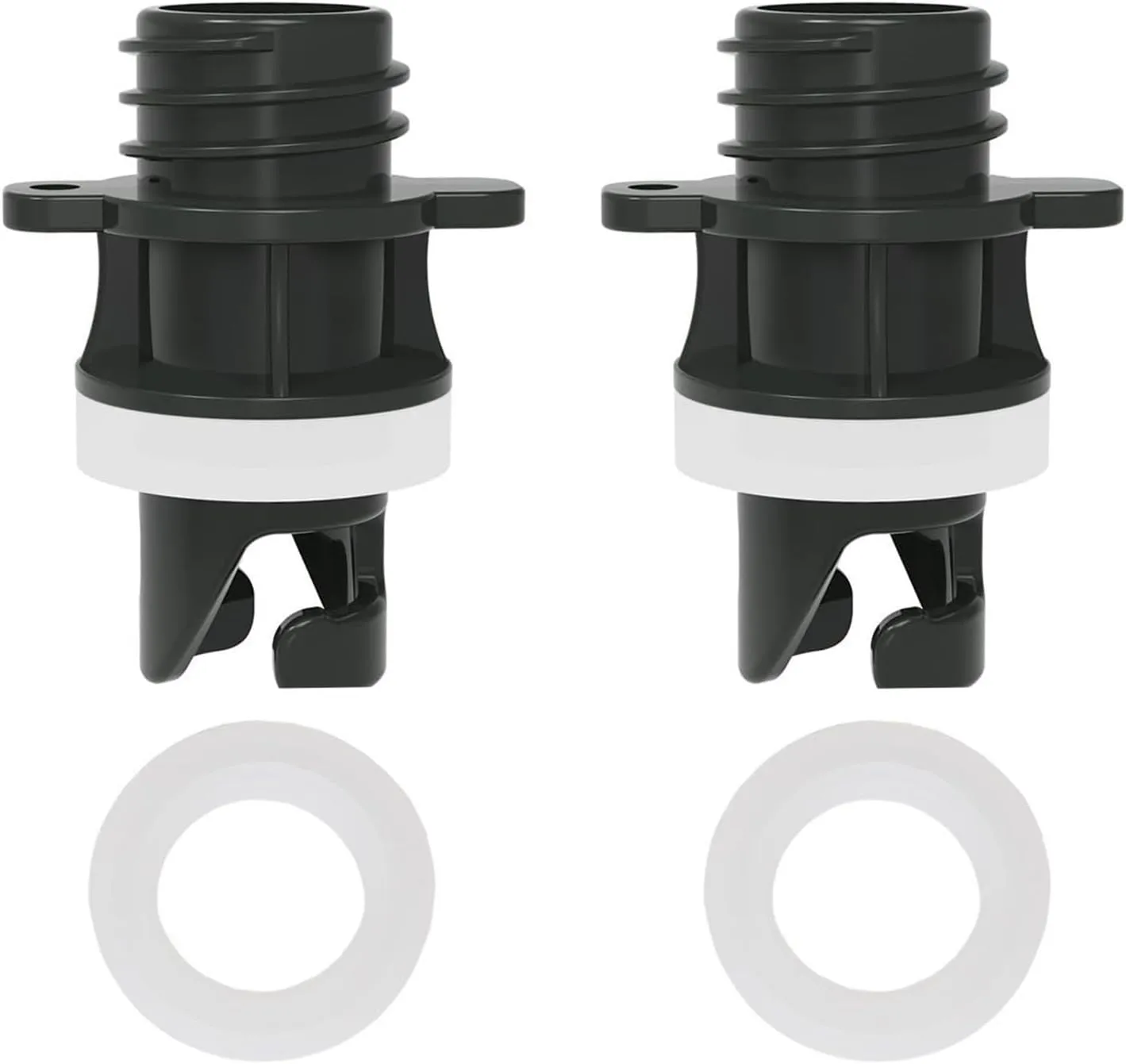SUP Inflator Pump Hose Adapter for Paddleboard Inflatable Boat Tent Replace The Faulty Inflation Nozzle Contains Two Different Sizes of Gaskets