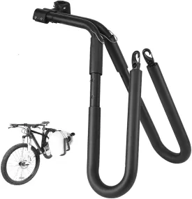 Surfboard Bike Rack Stable fits Bike Seat Post with 29-35mm Diameter, Bicycle Surfboard Mount Holder Durable Surfing Board Carrier Rack Stand Universal, Max Bearing: 44lbs