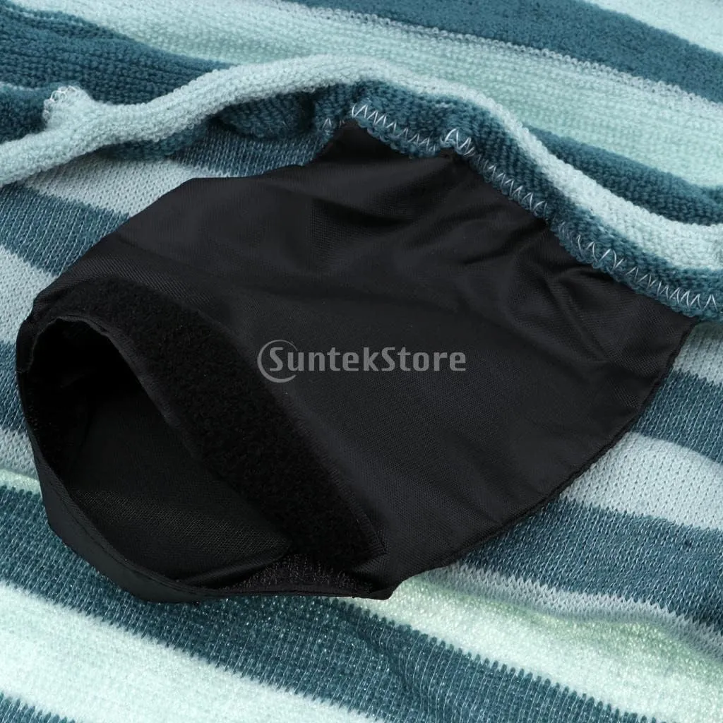 Surfboard Sock Cover, 5'0'' -10'6'' Lightweight Board Bag Surfboard Stretch Organizer Pouch Light Protective Surf Board Bag Pointed Nose
