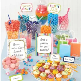 Sweets & Treats Buffet Table Decorating Kit